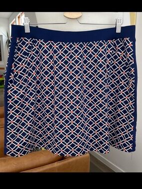 Tail Patterned Golf Skirt / Skort